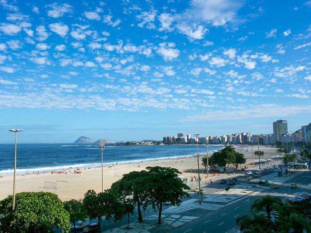 Deslumbrante Vista Para A Praia De Copacabana. Rio de Janeiro Eksteriør billede